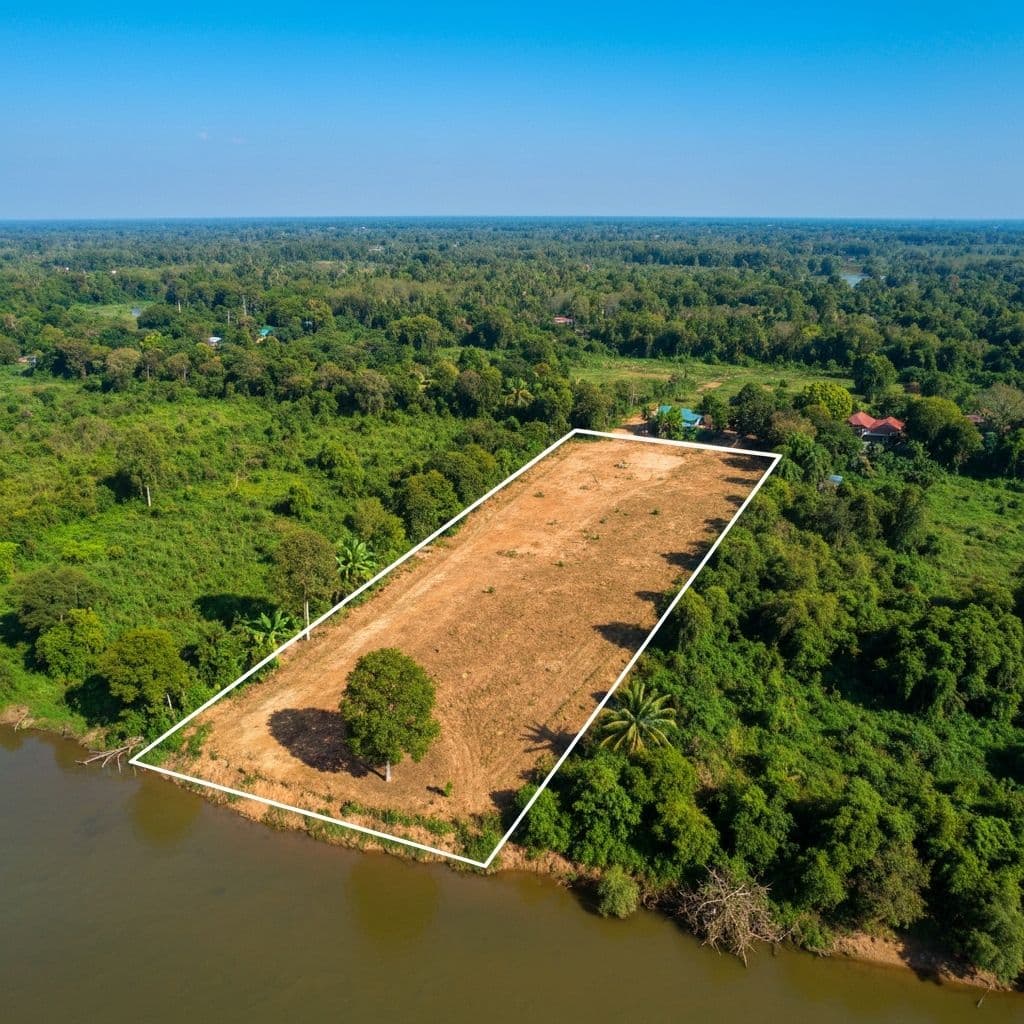 Prime Mekong Riverfront Land